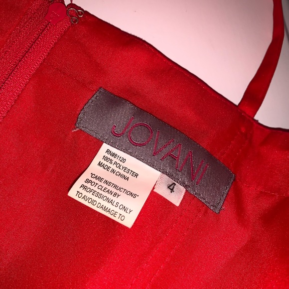 Two piece Floral prom dress - Picture 6 of 8